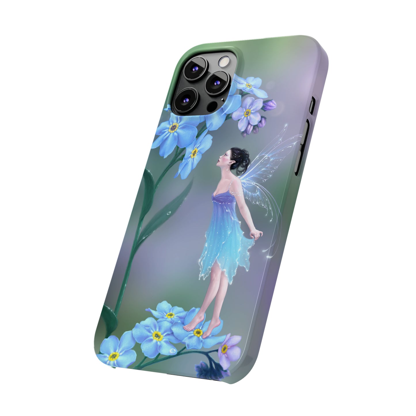 Slim Phone Case - Forget-Me-Not