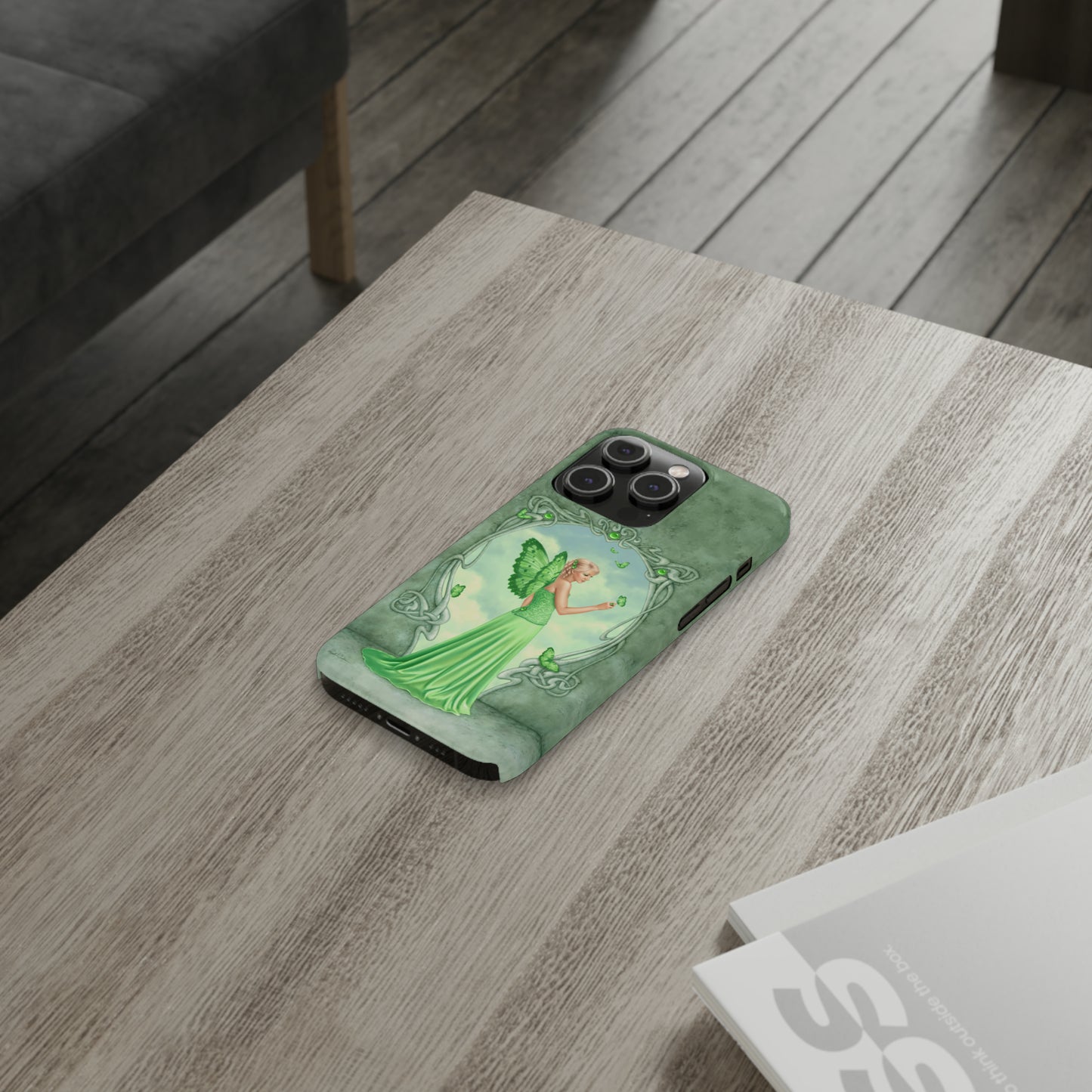 Phone Case - Peridot Birthstone Fairy