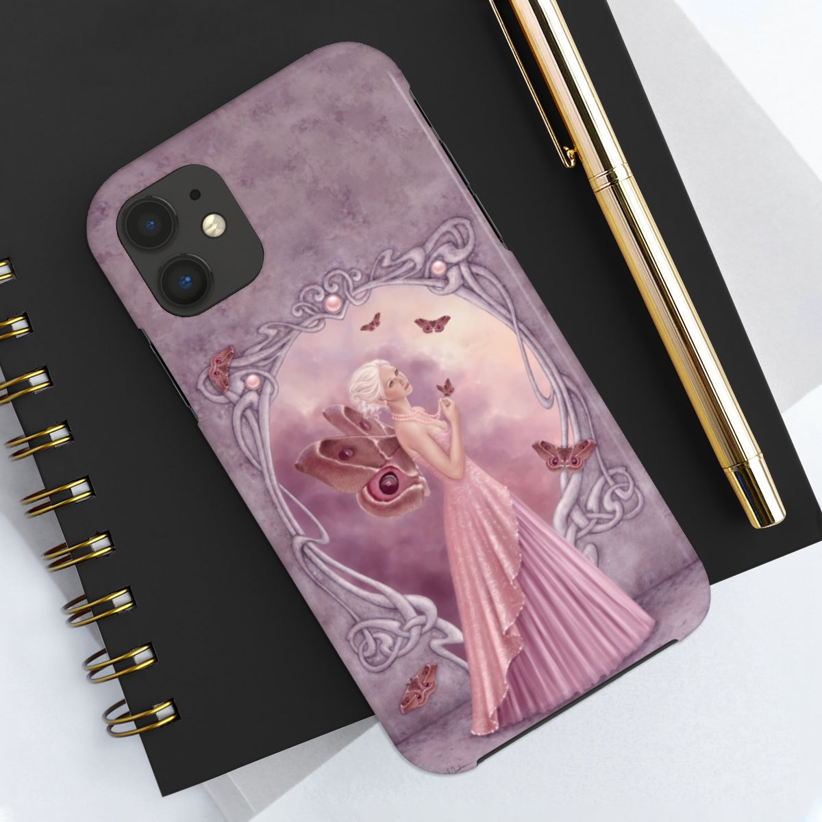 Tough Phone Case - Pearl Birthstone Fairy