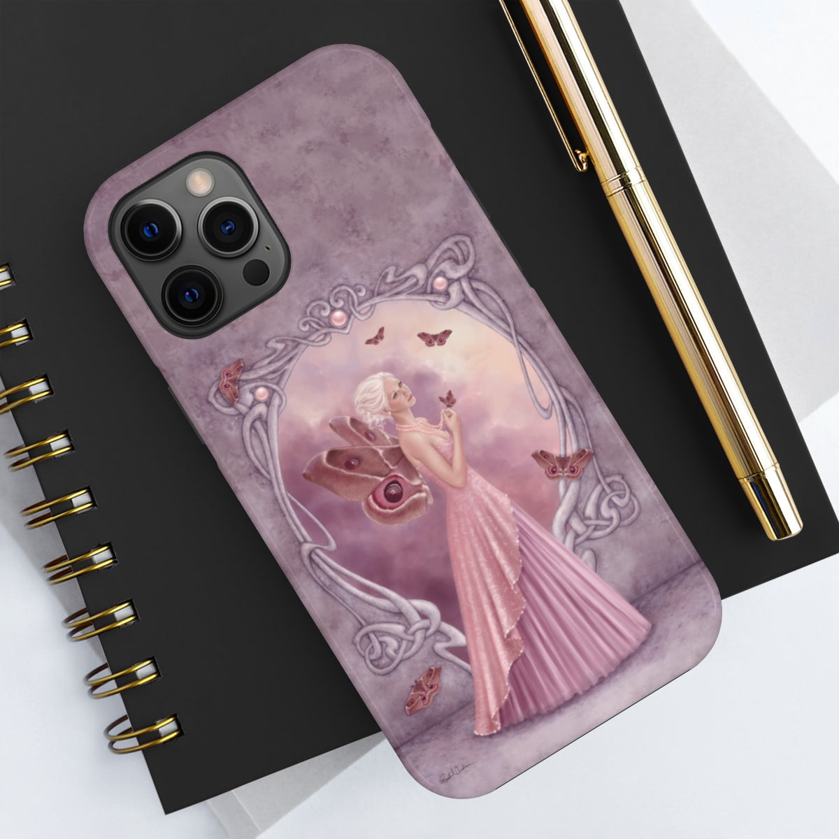 Tough Phone Case - Pearl Birthstone Fairy