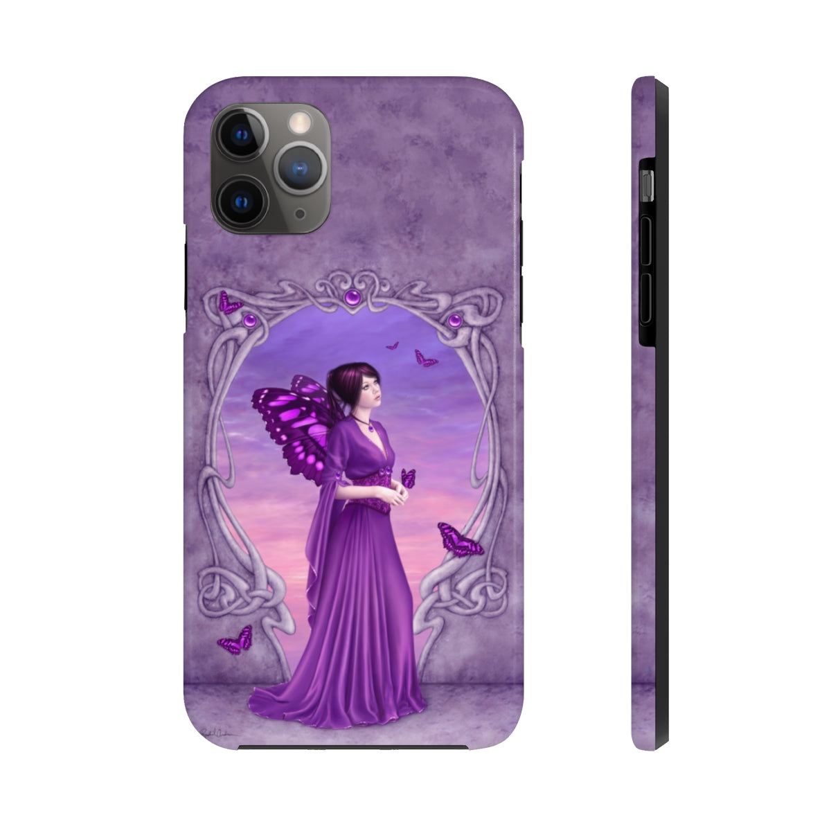 Tough Phone Case - Amethyst Birthstone Fairy