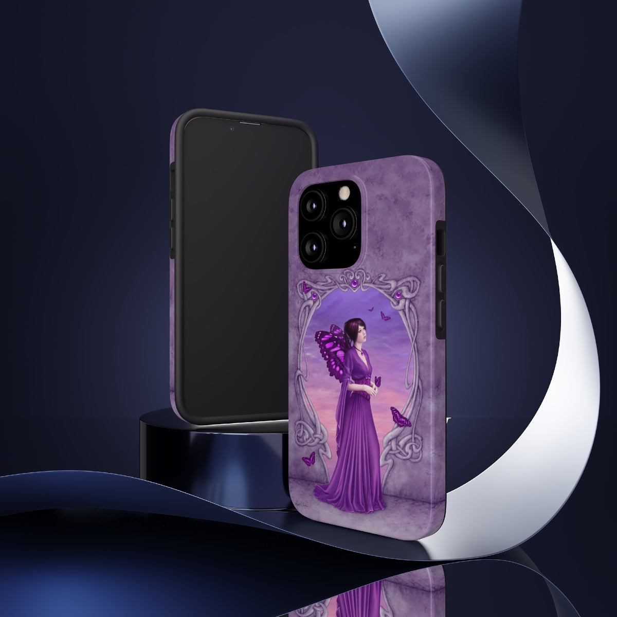 Tough Phone Case - Amethyst Birthstone Fairy