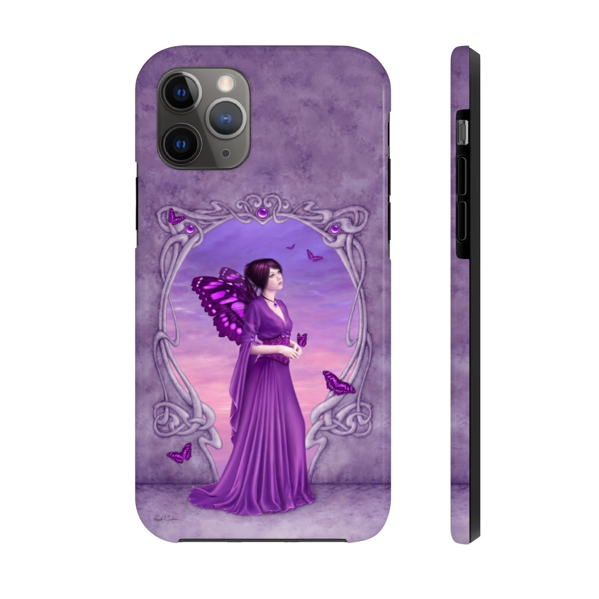 Tough Phone Case - Amethyst Birthstone Fairy