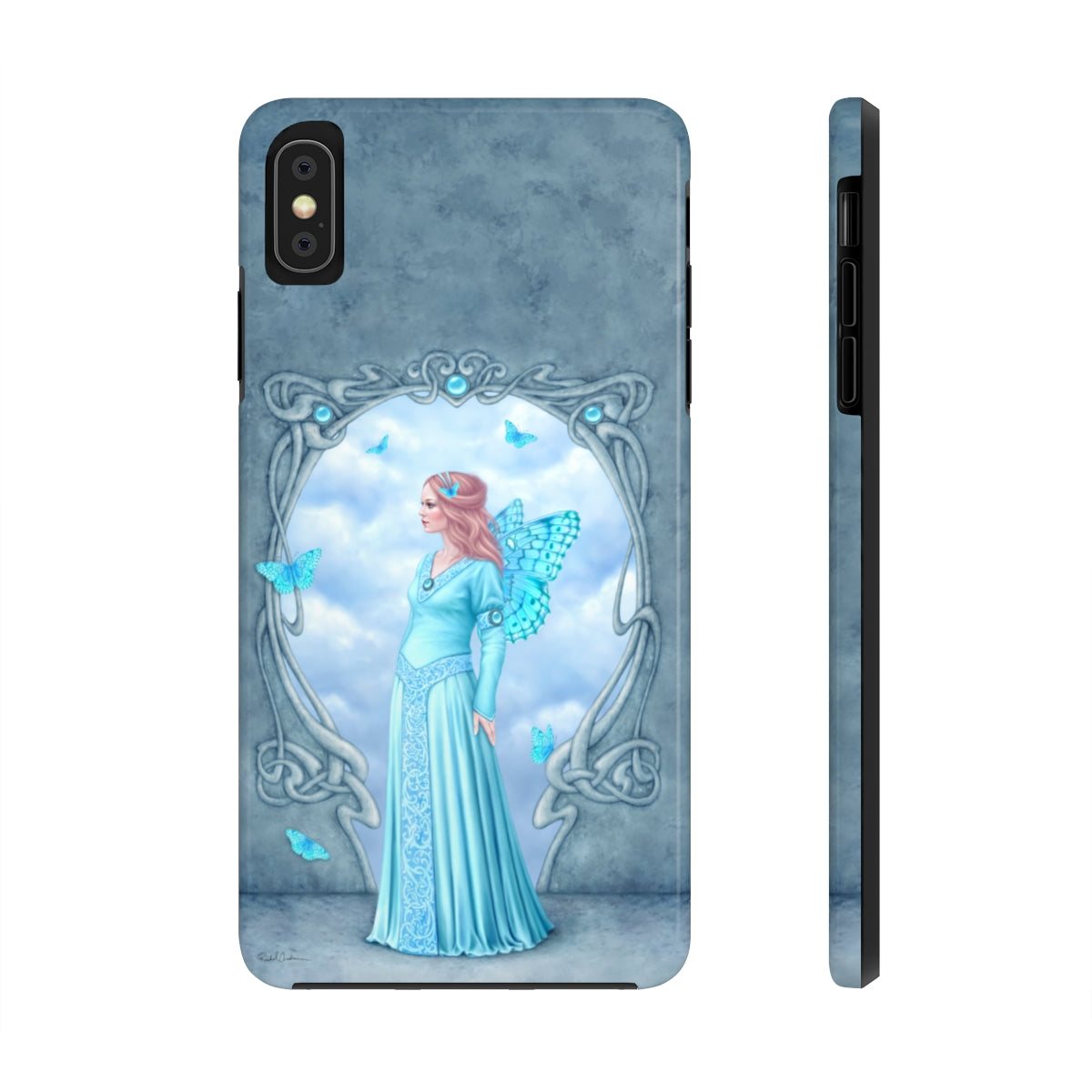 Tough Phone Case - Aquamarine Birthstone Fairy