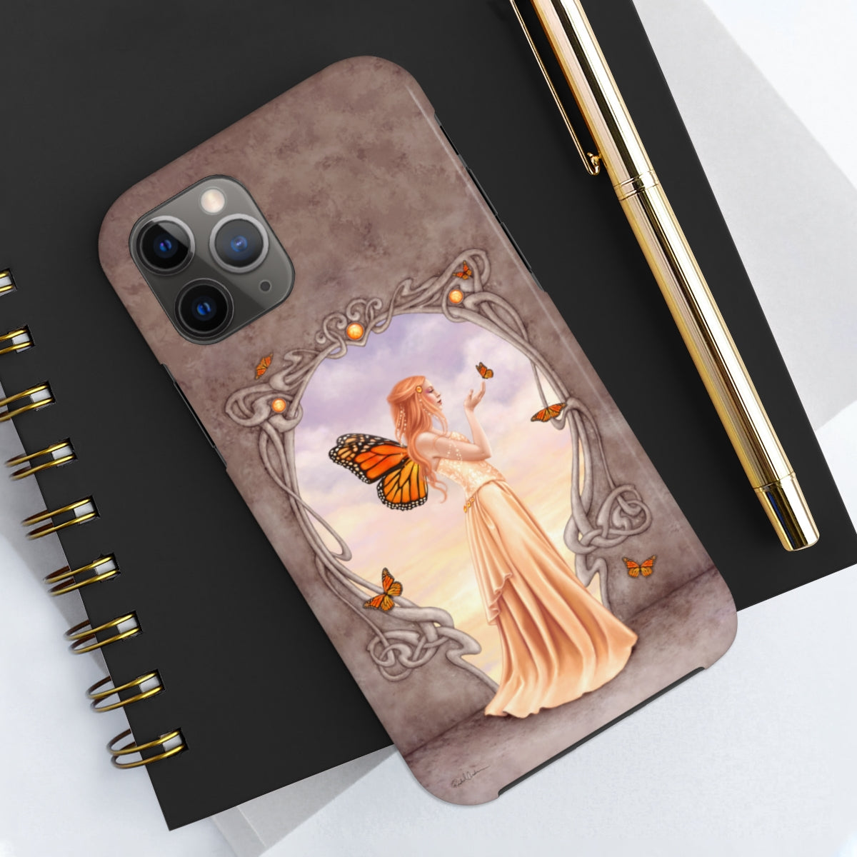 Tough Phone Case - Citrine Birthstone Fairy