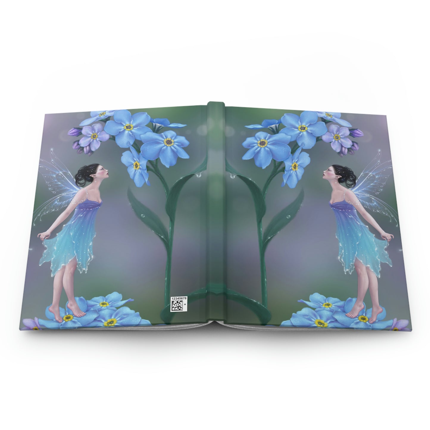 Hardcover Journal - Forget-Me-Not