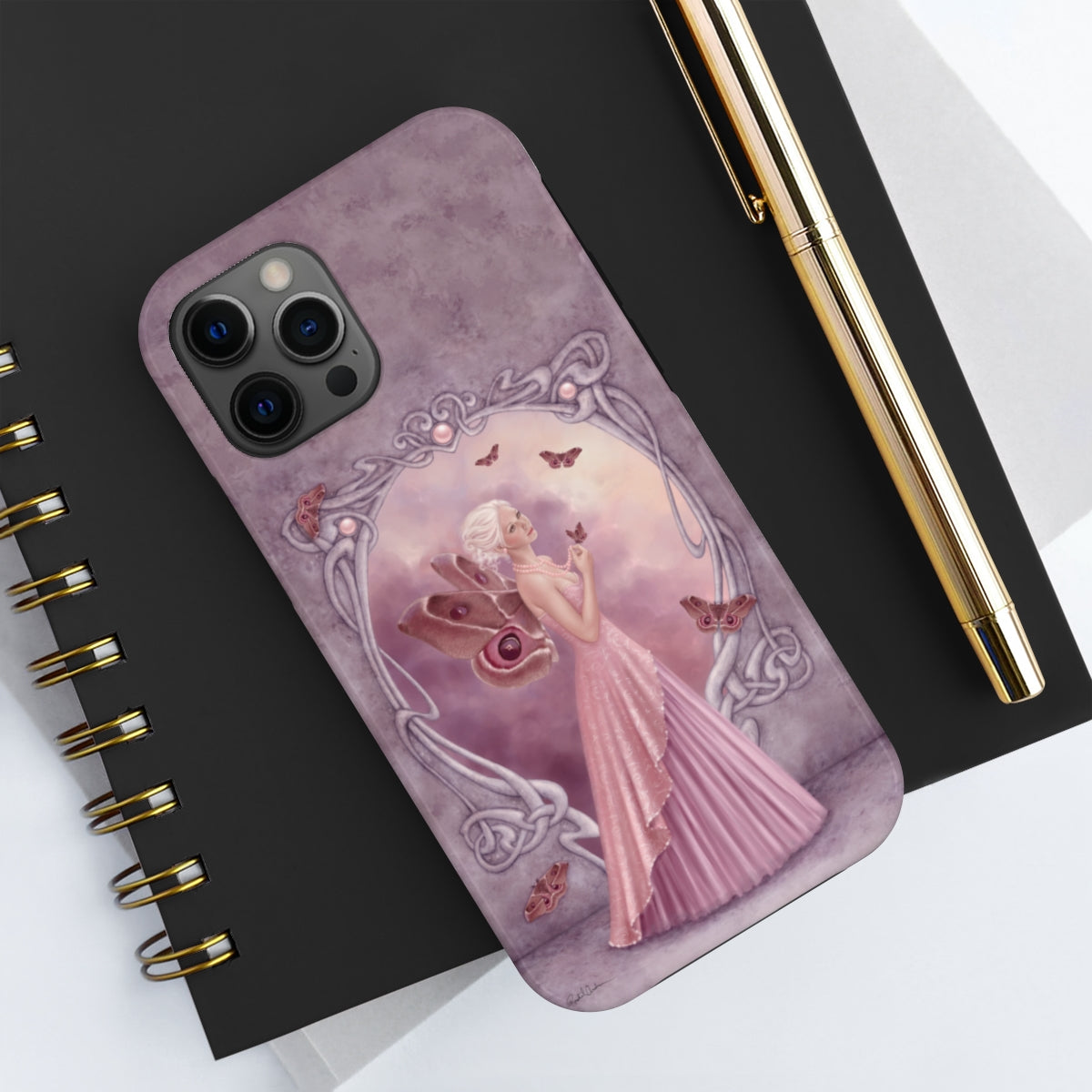 Tough Phone Case - Pearl Birthstone Fairy