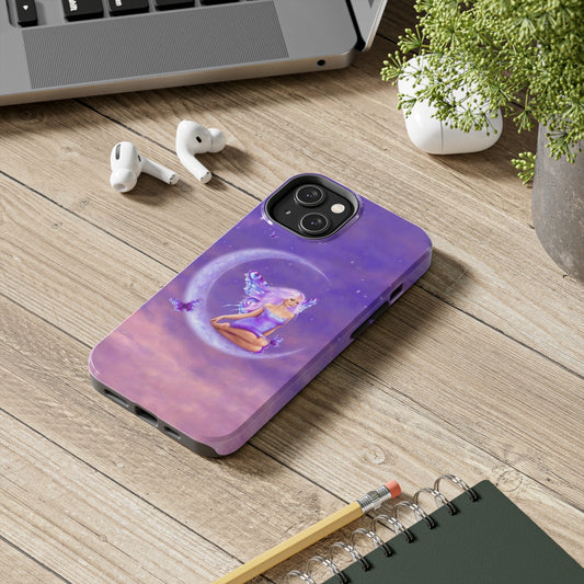 Tough Phone Case - Lavender Moon