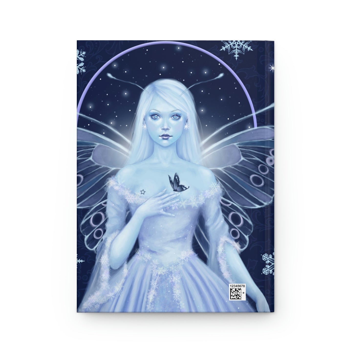 Hardcover Journal - Winter Fairy