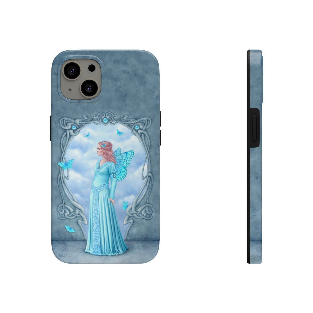 Tough Phone Case - Aquamarine Birthstone Fairy