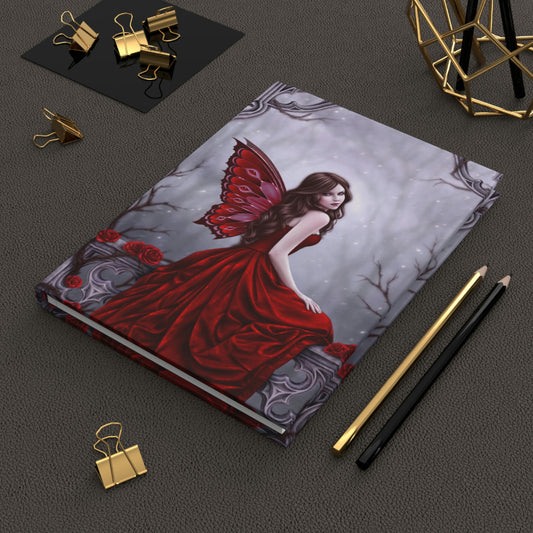 Hardcover Journal - Winter Rose
