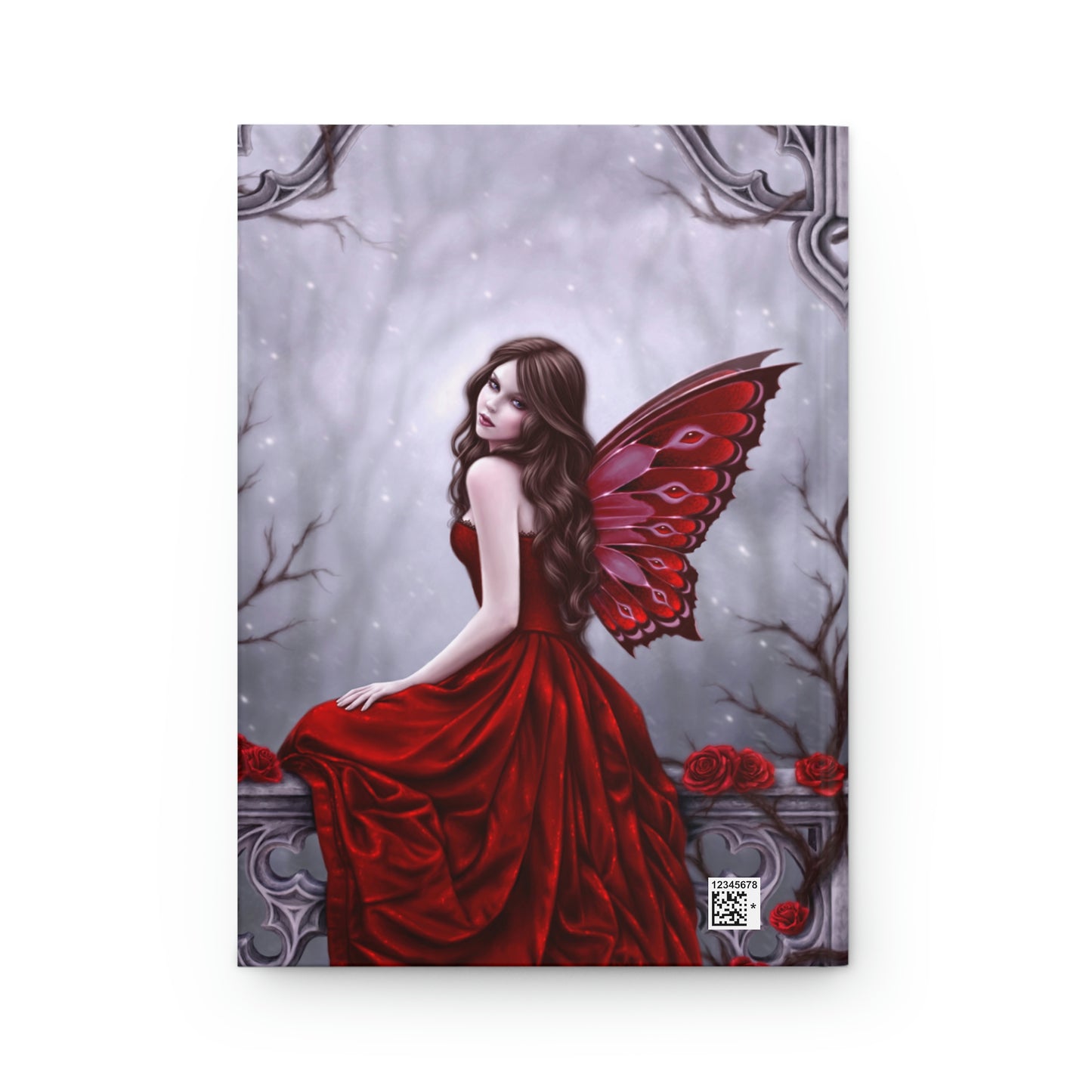 Hardcover Journal - Winter Rose