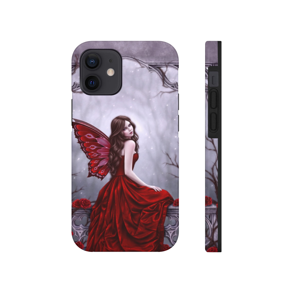 Tough Phone Case - Winter Rose