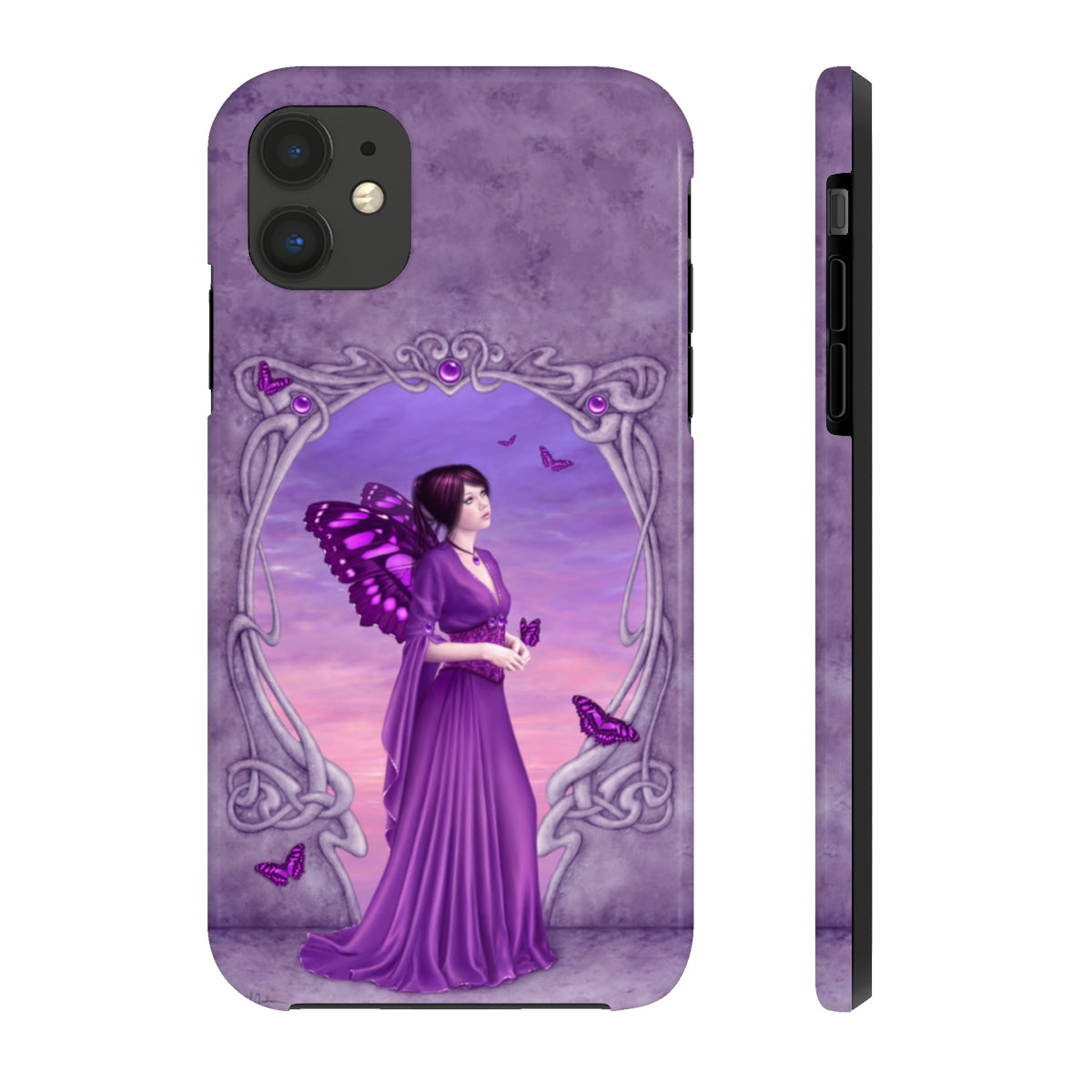 Tough Phone Case - Amethyst Birthstone Fairy