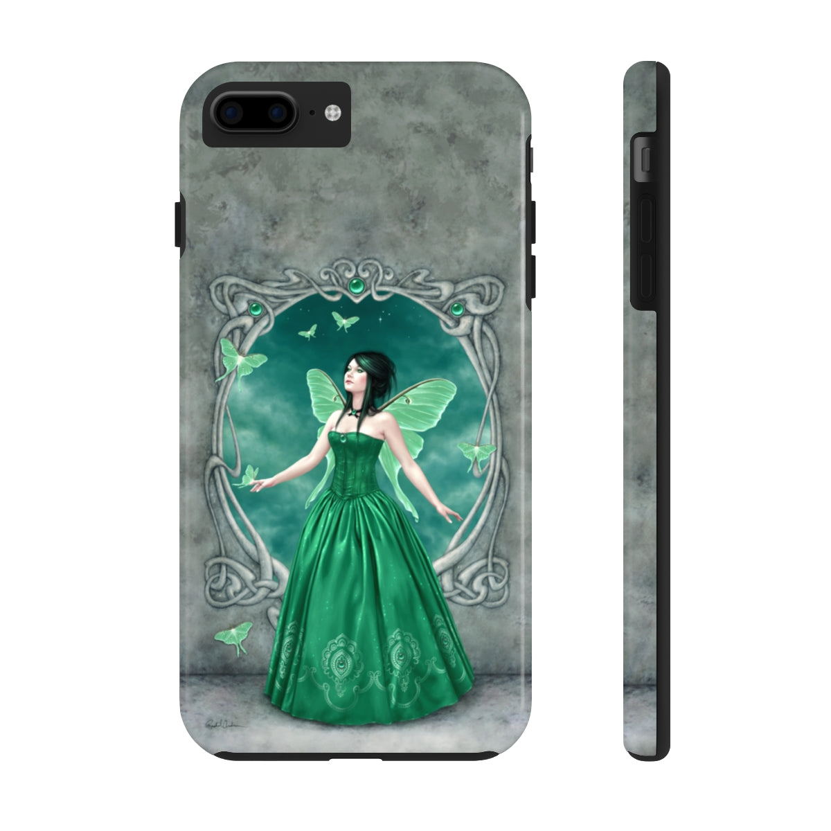 Tough Phone Case - Emerald Birthstone Fairy