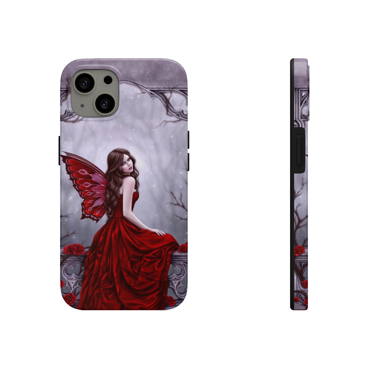 Tough Phone Case - Winter Rose