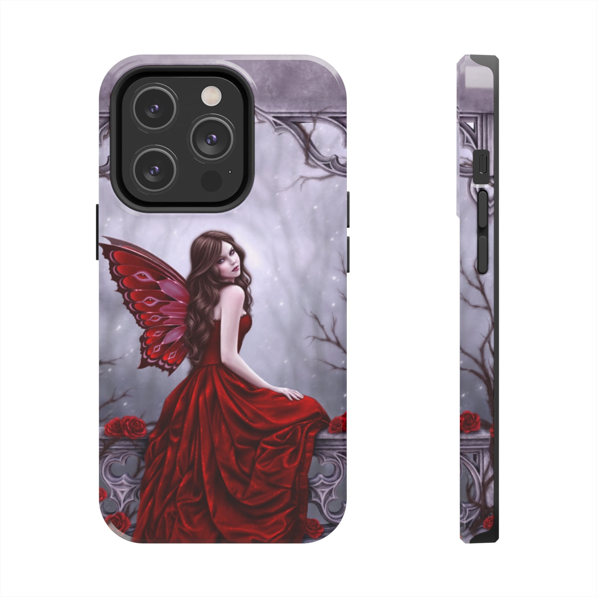 Tough Phone Case - Winter Rose