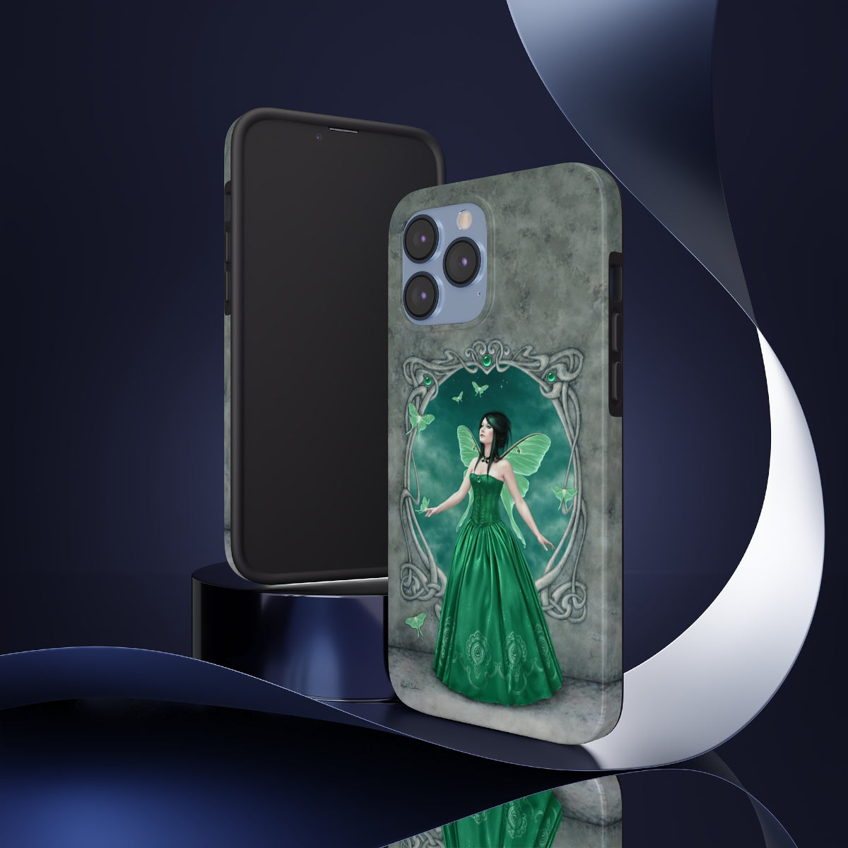 Tough Phone Case - Emerald Birthstone Fairy