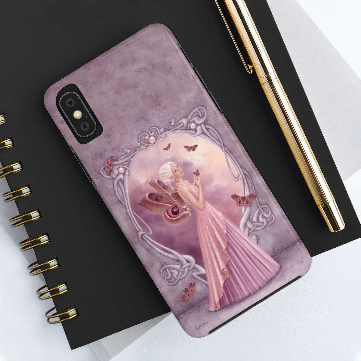 Tough Phone Case - Pearl Birthstone Fairy