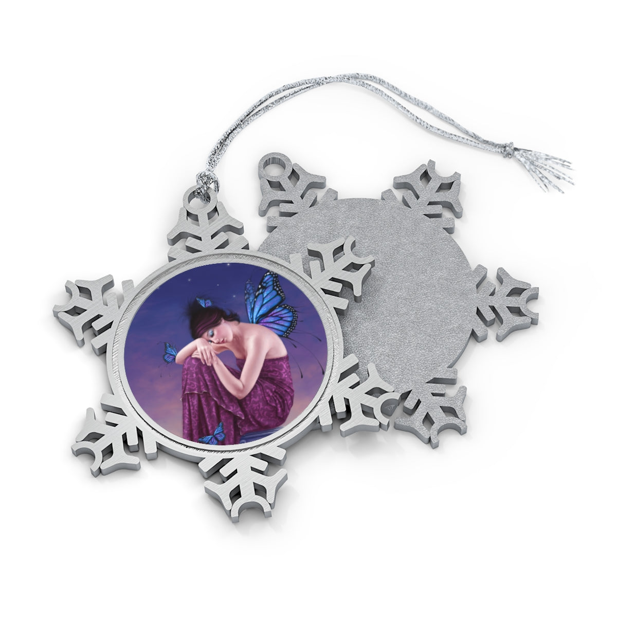 Snowflake Ornament - Sunset