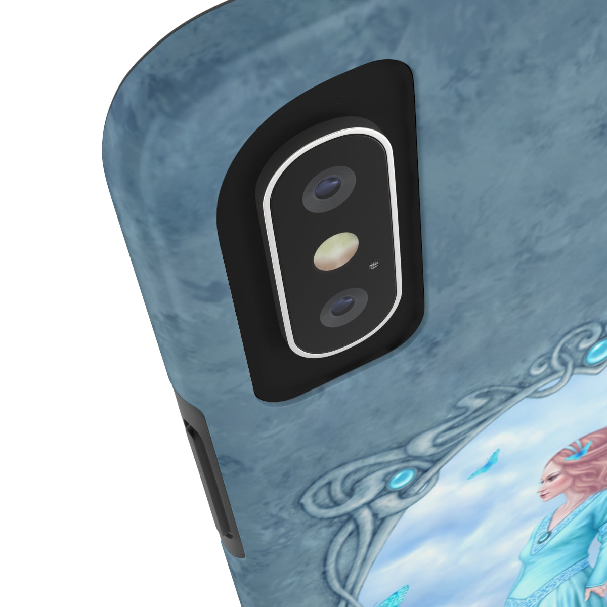 Tough Phone Case - Aquamarine Birthstone Fairy