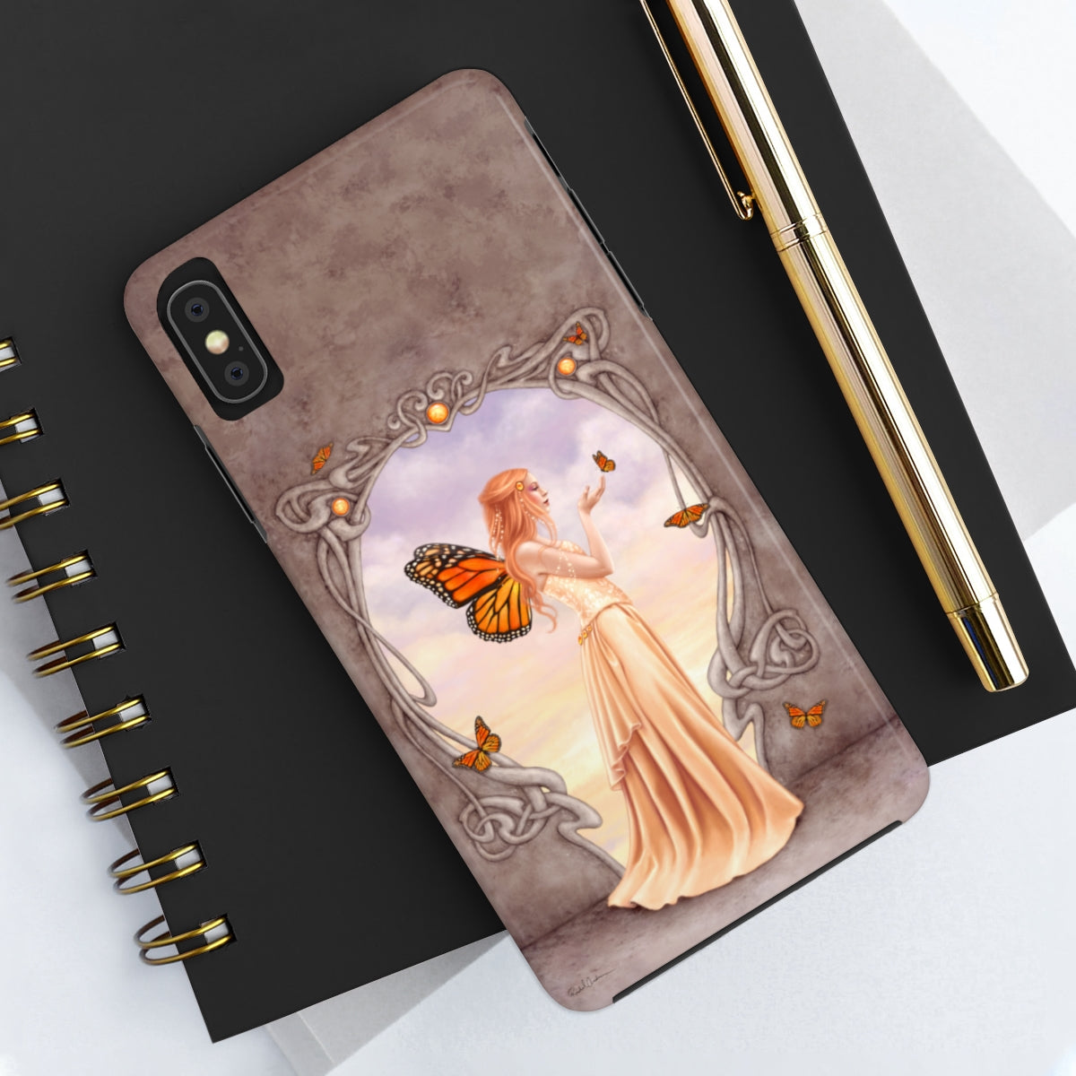Tough Phone Case - Citrine Birthstone Fairy