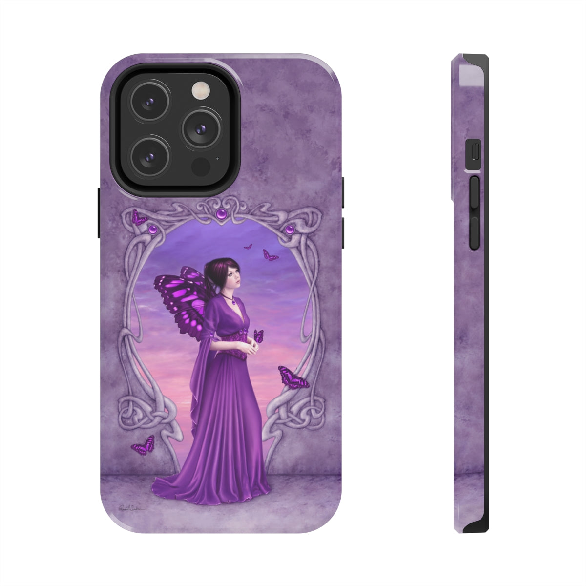 Tough Phone Case - Amethyst Birthstone Fairy