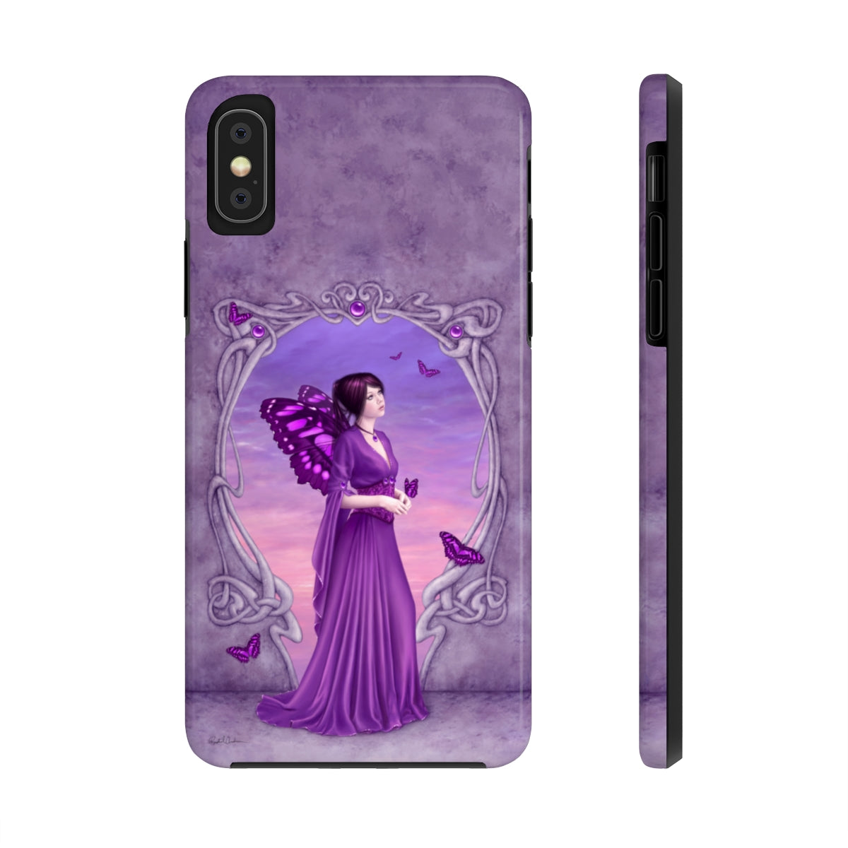 Tough Phone Case - Amethyst Birthstone Fairy