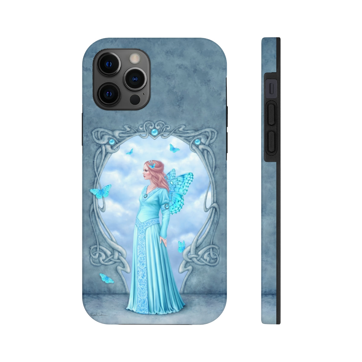 Tough Phone Case - Aquamarine Birthstone Fairy