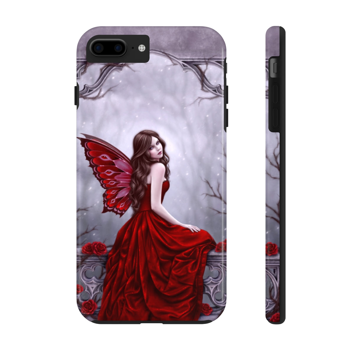 Tough Phone Case - Winter Rose