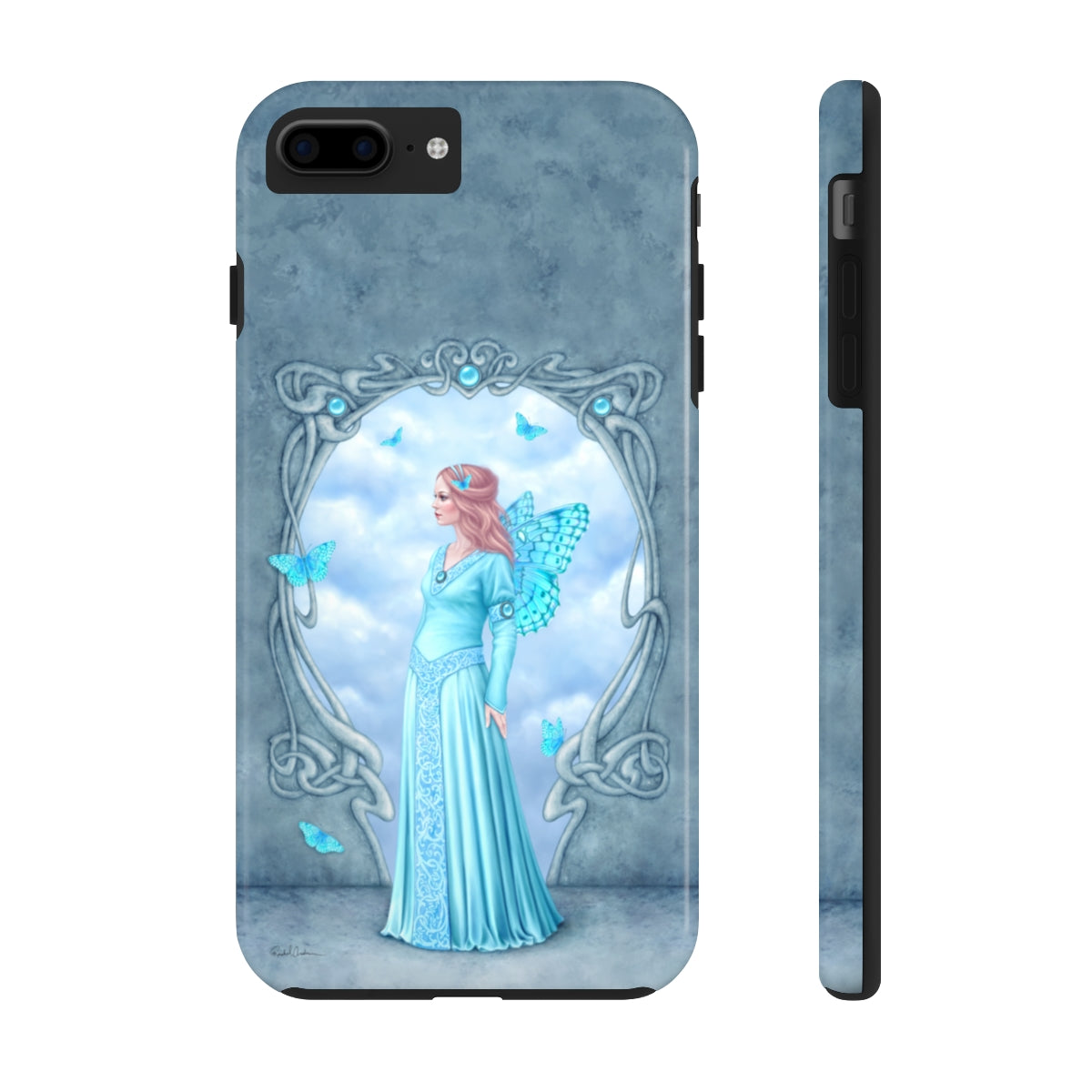 Tough Phone Case - Aquamarine Birthstone Fairy