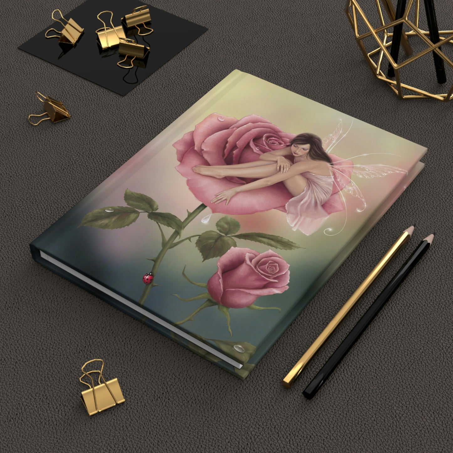 Hardcover Journal - Rose