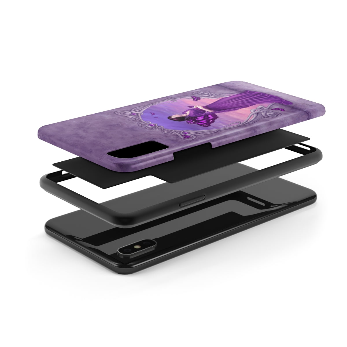 Tough Phone Case - Amethyst Birthstone Fairy