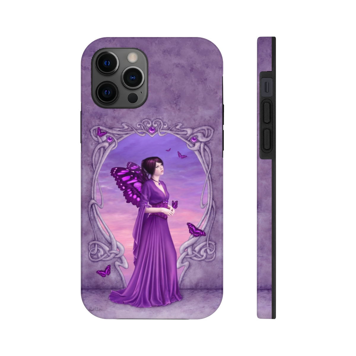 Tough Phone Case - Amethyst Birthstone Fairy