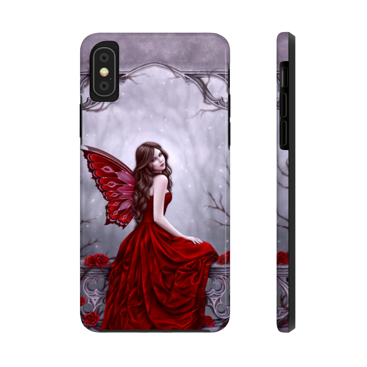 Tough Phone Case - Winter Rose