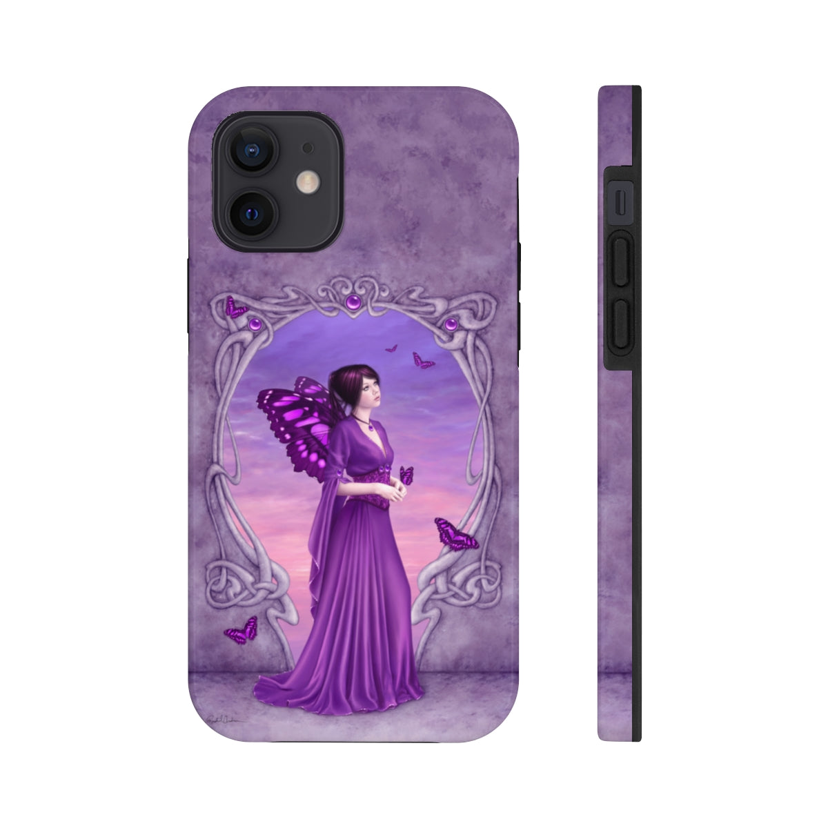 Tough Phone Case - Amethyst Birthstone Fairy