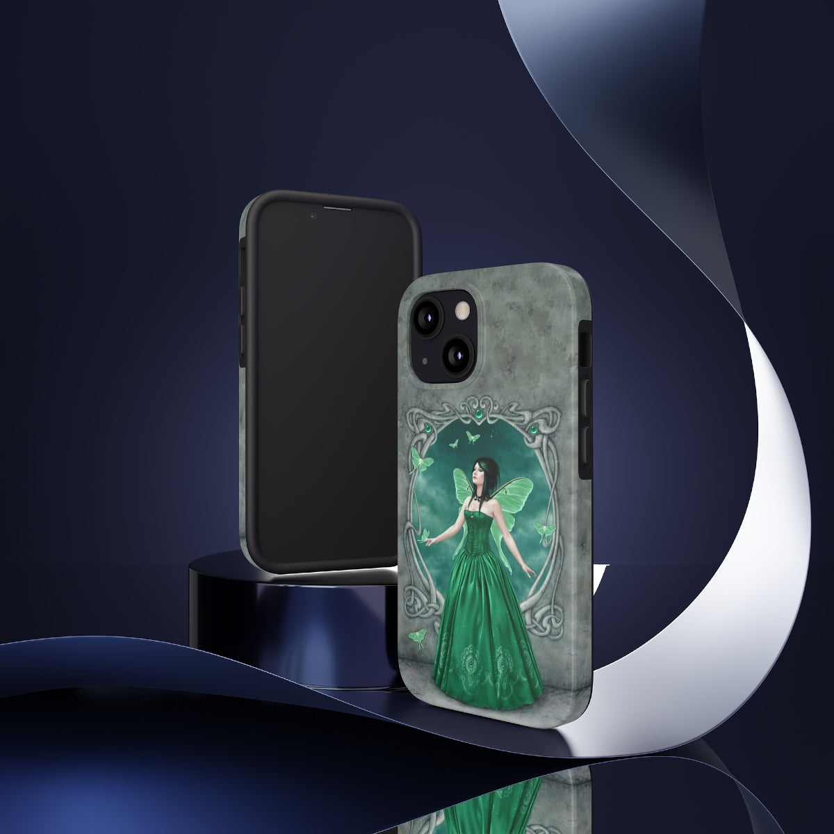 Tough Phone Case - Emerald Birthstone Fairy