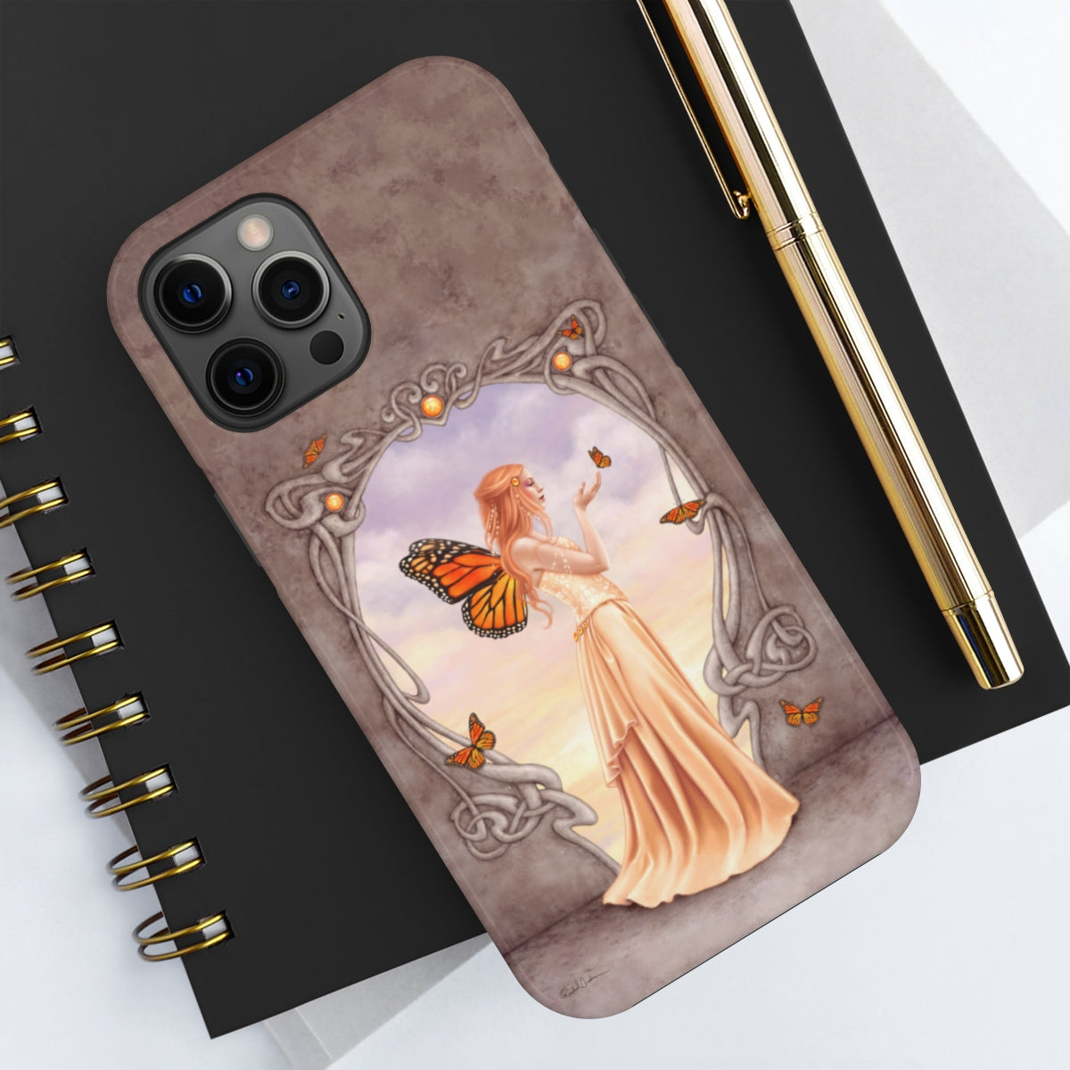Tough Phone Case - Citrine Birthstone Fairy