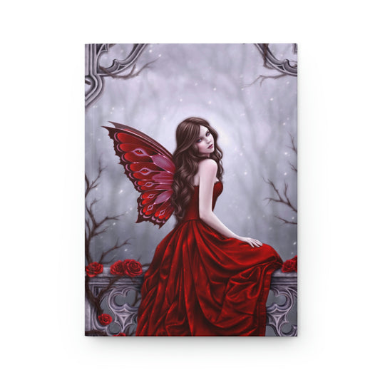 Hardcover Journal - Winter Rose