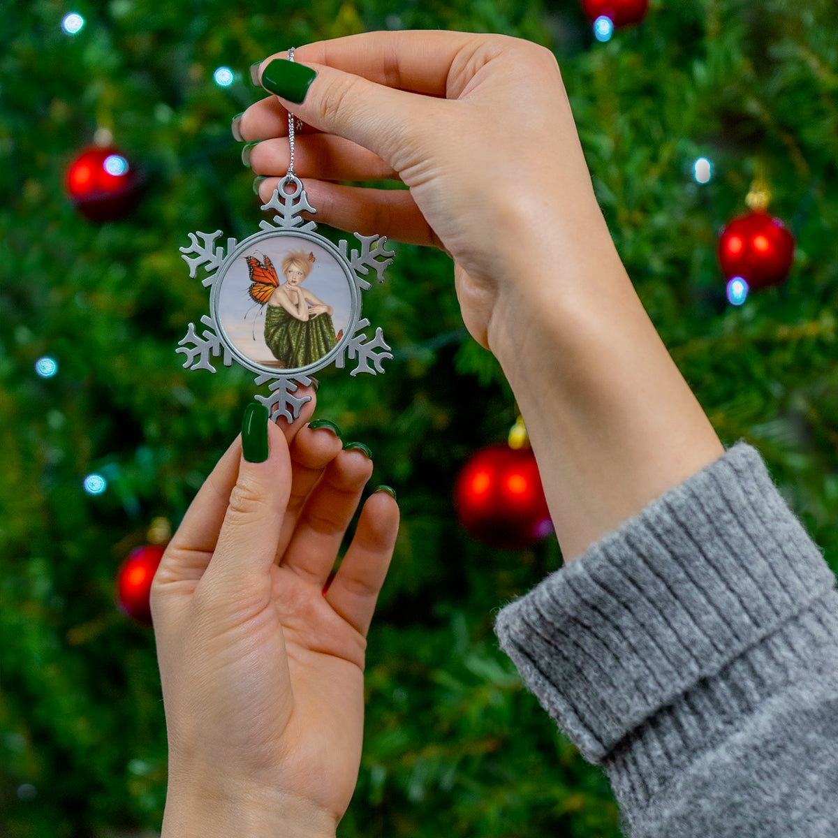 Snowflake Ornament - Sunrise