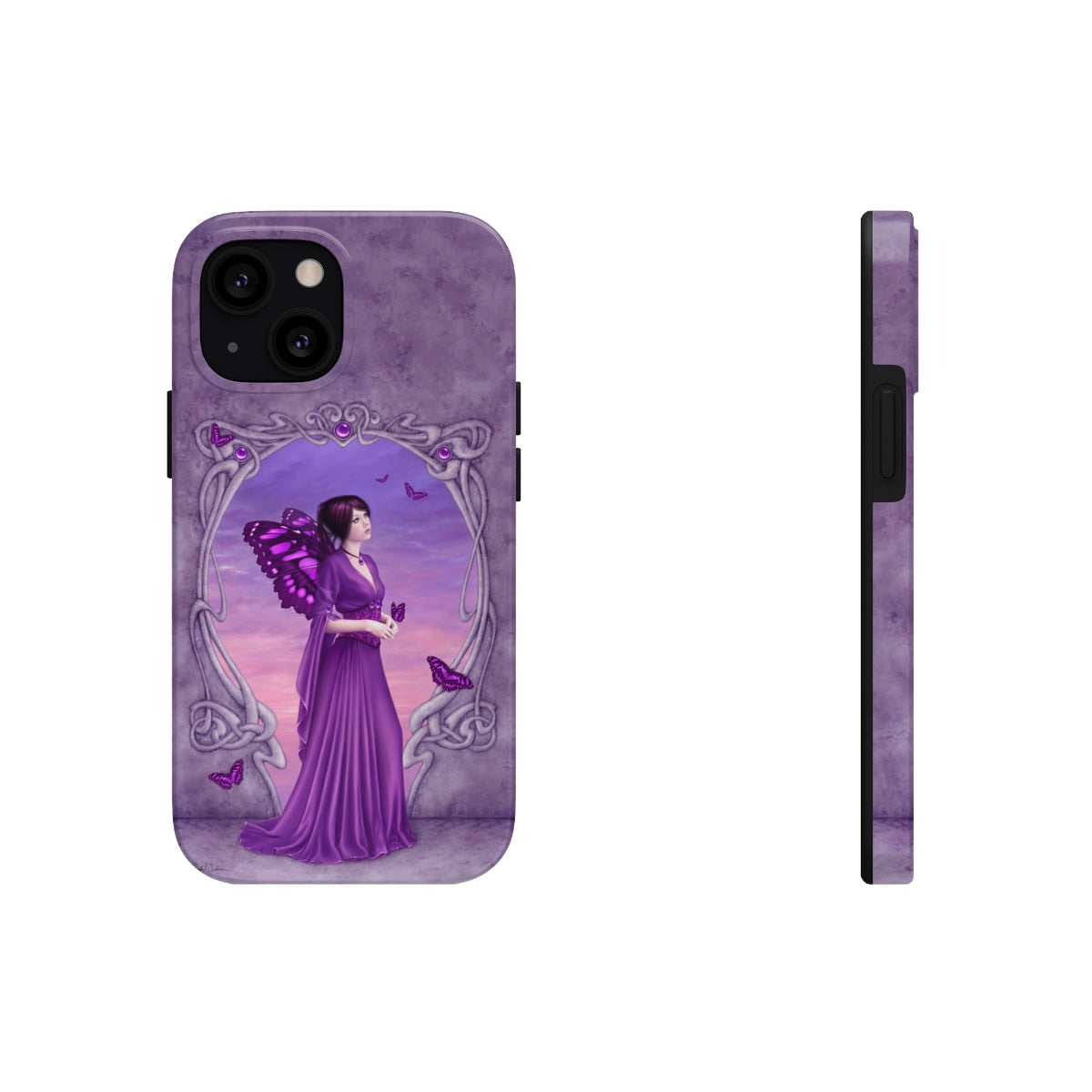 Tough Phone Case - Amethyst Birthstone Fairy