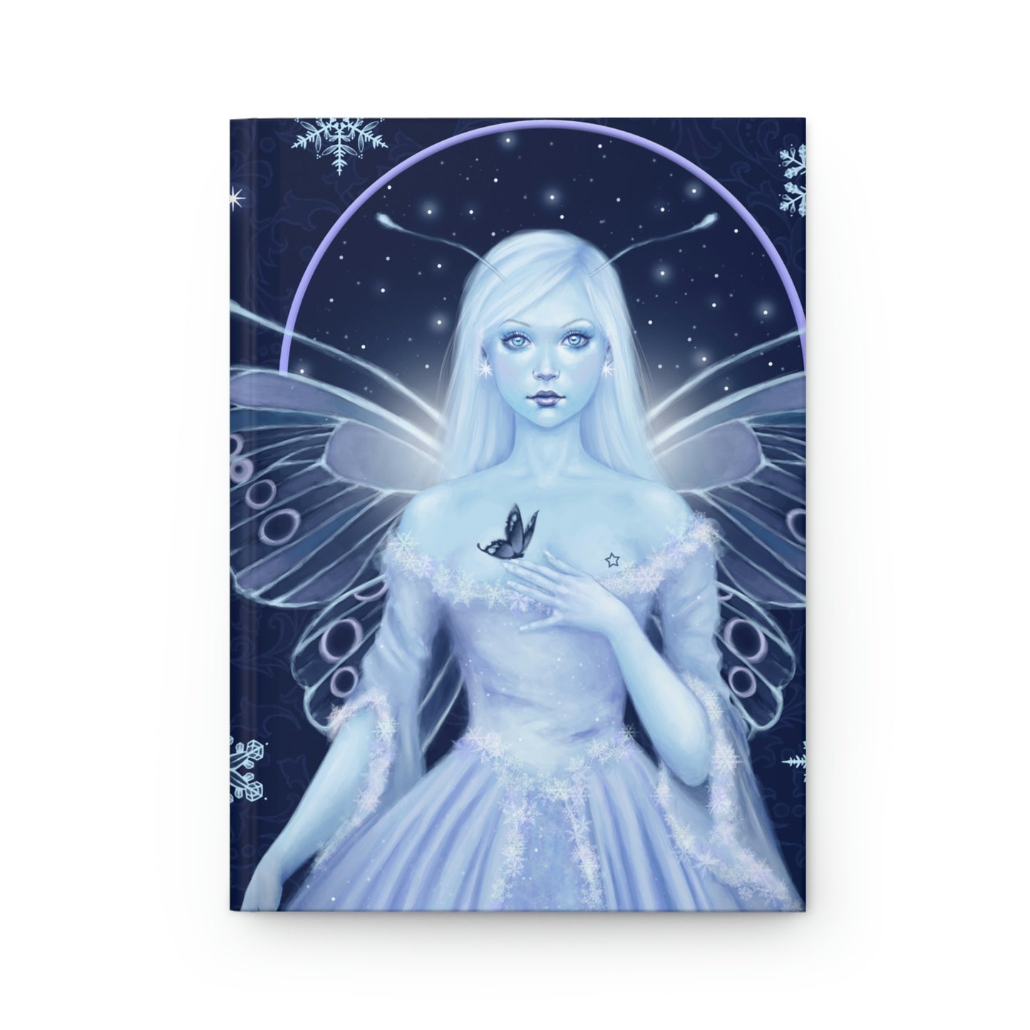 Hardcover Journal - Winter Fairy