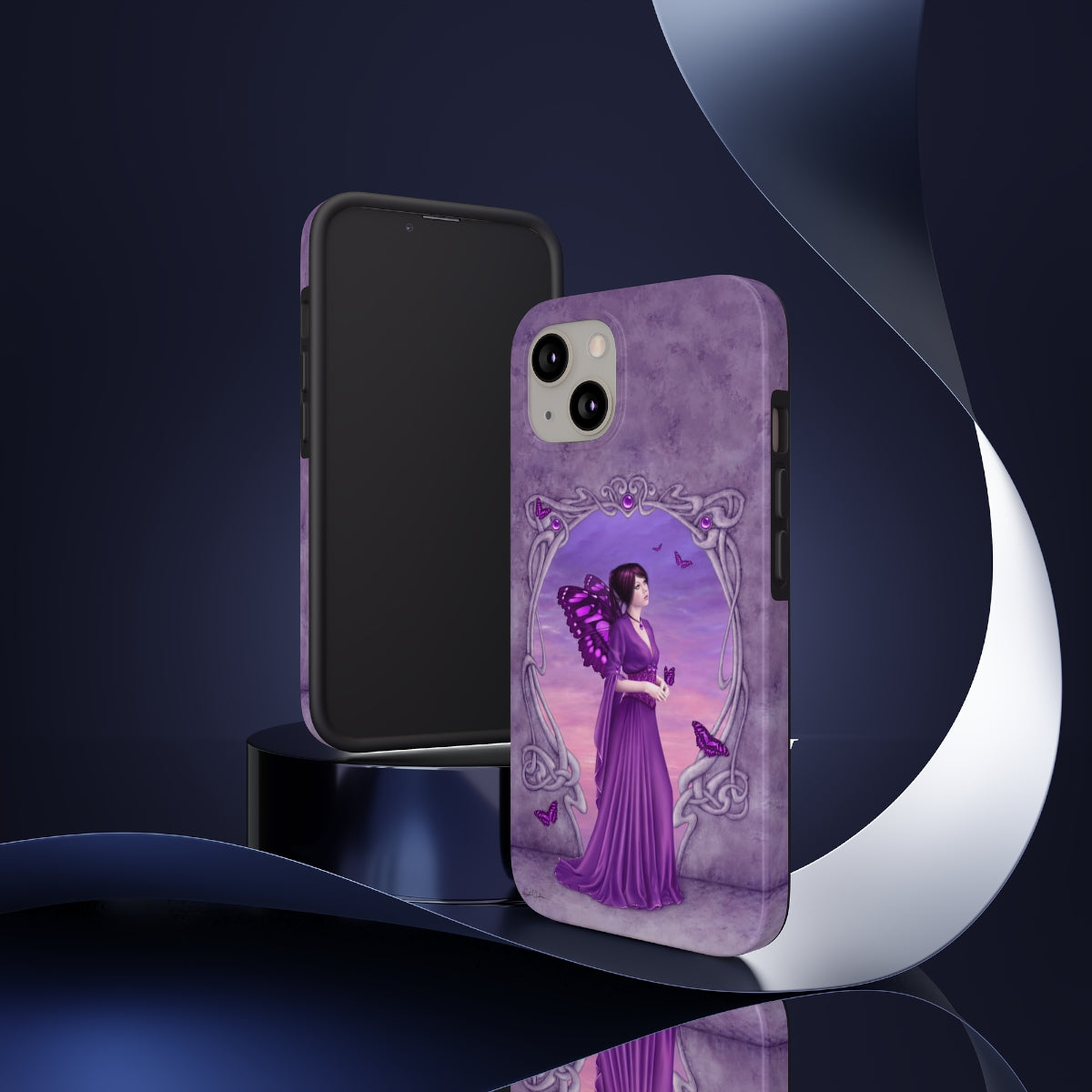 Tough Phone Case - Amethyst Birthstone Fairy