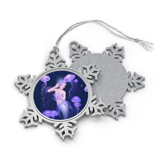 Snowflake Ornament - Bioluminescence