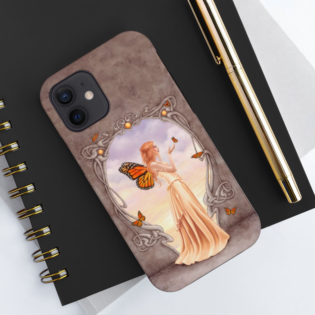 Tough Phone Case - Citrine Birthstone Fairy