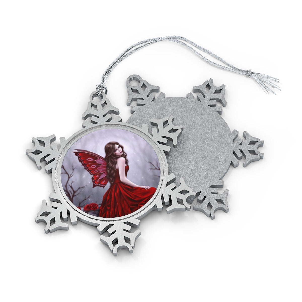 Snowflake Ornament - Winter Rose