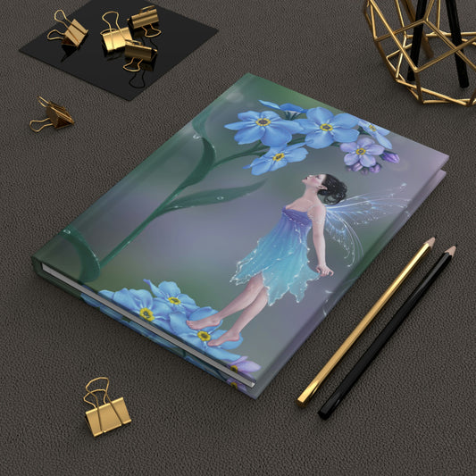 Hardcover Journal - Forget-Me-Not