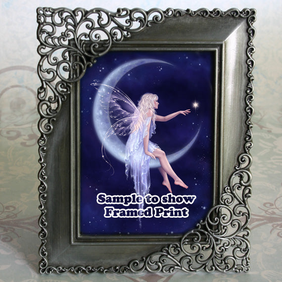 Birthstones - Sapphire Fairy Mini Print