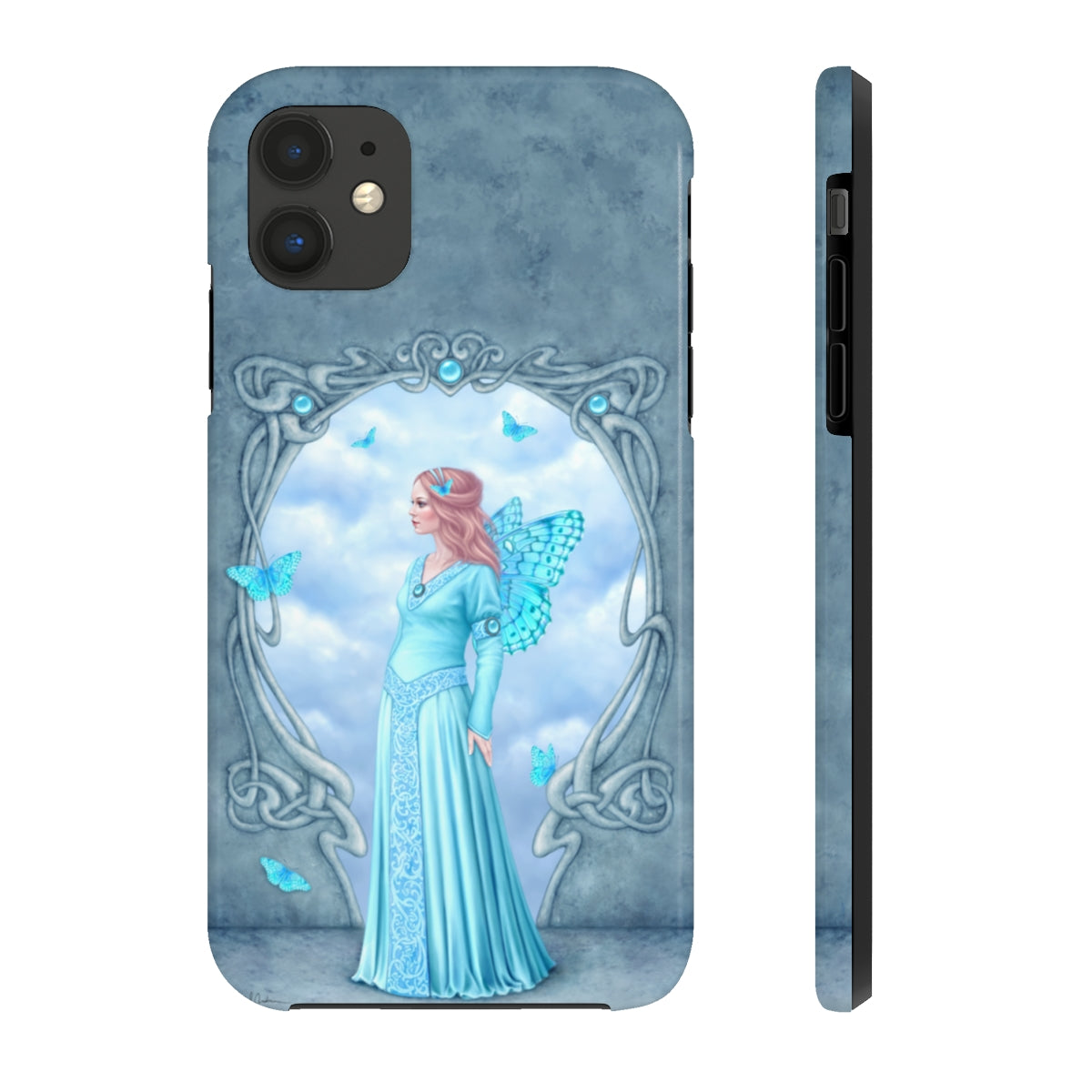 Tough Phone Case - Aquamarine Birthstone Fairy
