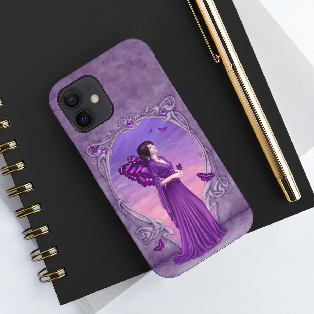 Tough Phone Case - Amethyst Birthstone Fairy
